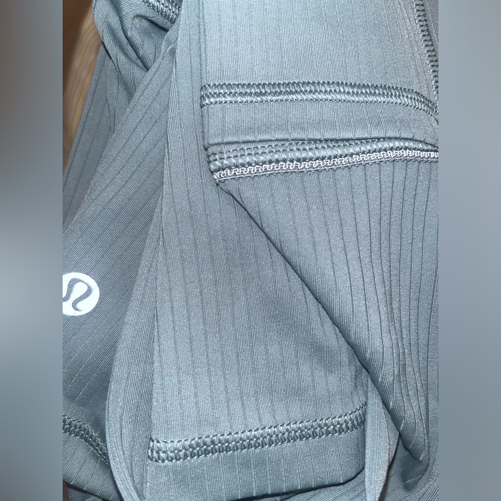 Lululemon It’s Rulu Ribbed Cropped Half Zip - Picture 8 of 8
